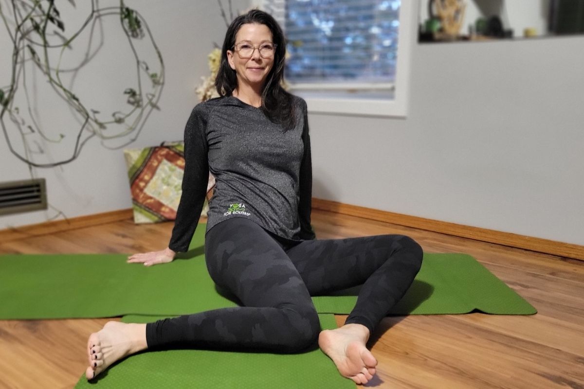 hip opening yoga pose