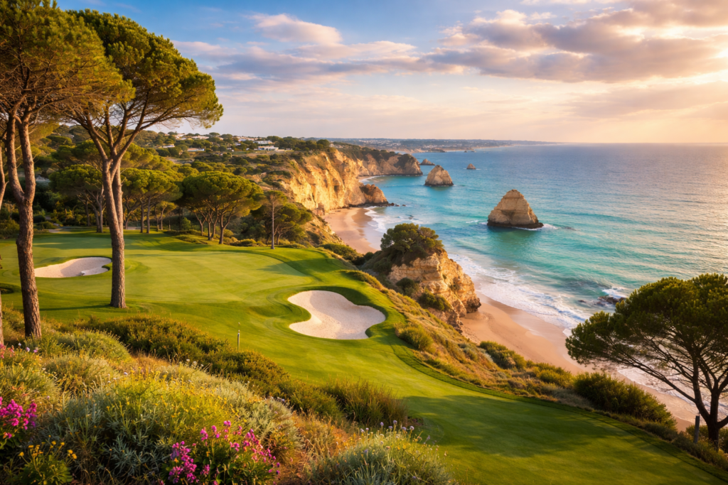 Algarve Portugal coastline yoga and golf retreat Par72 Yoga
